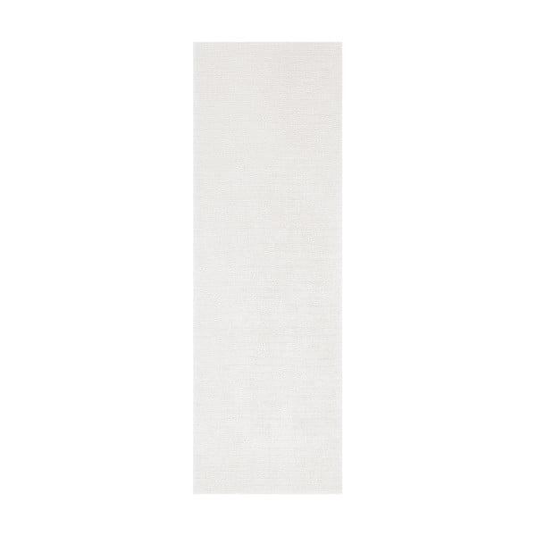 Krēmkrāsas paklājs Mint Rugs Supersoft, 80 x 250 cm