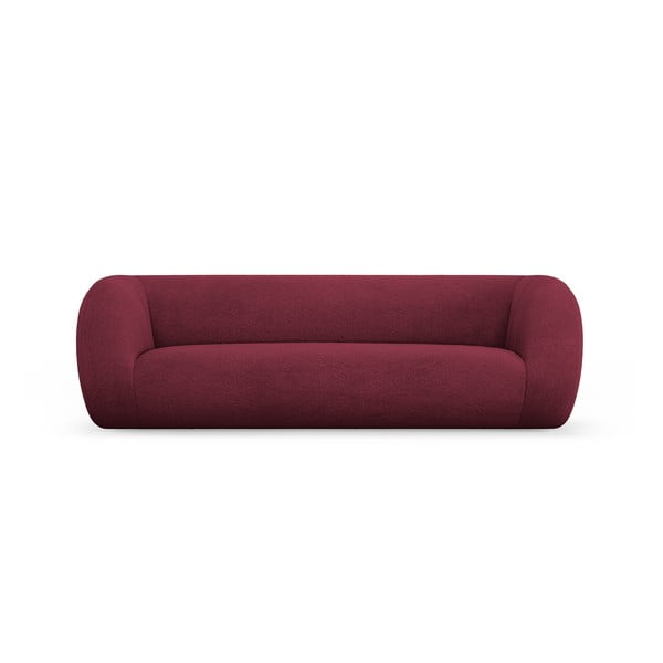Bordo dīvāns no buklē auduma 230 cm Essen – Cosmopolitan Design
