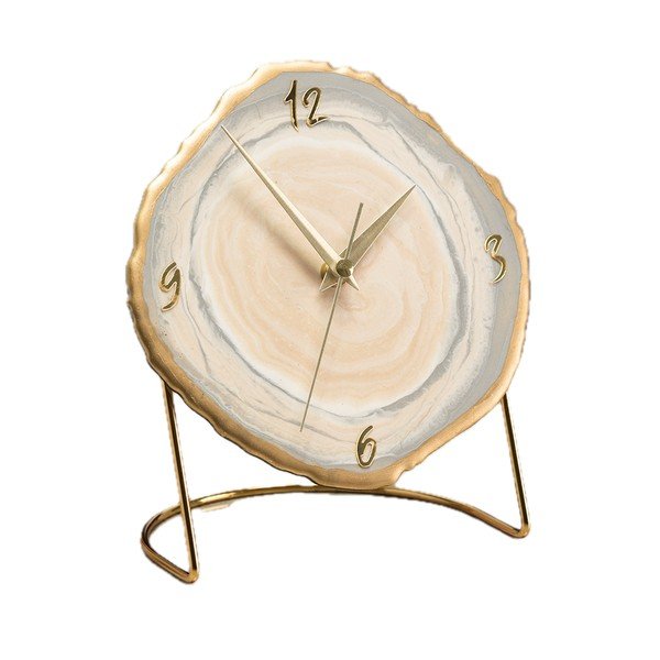 Galda pulkstenis ø 18 cm Epoxy – Mioli Decor