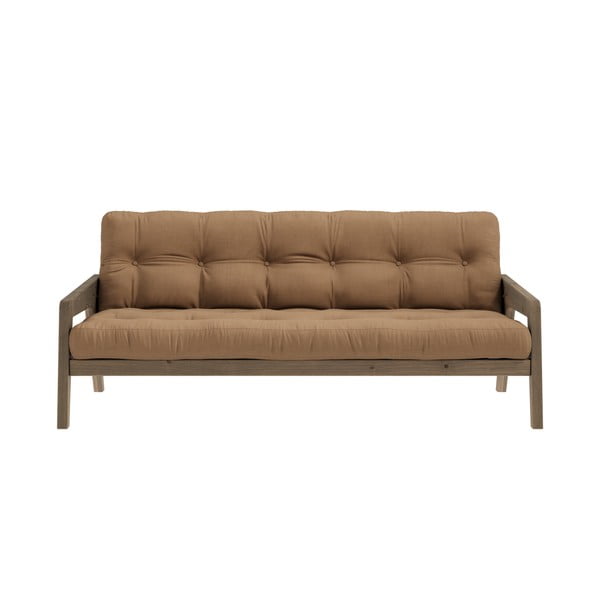 Brūns dīvāns 204 cm Grab – Karup Design