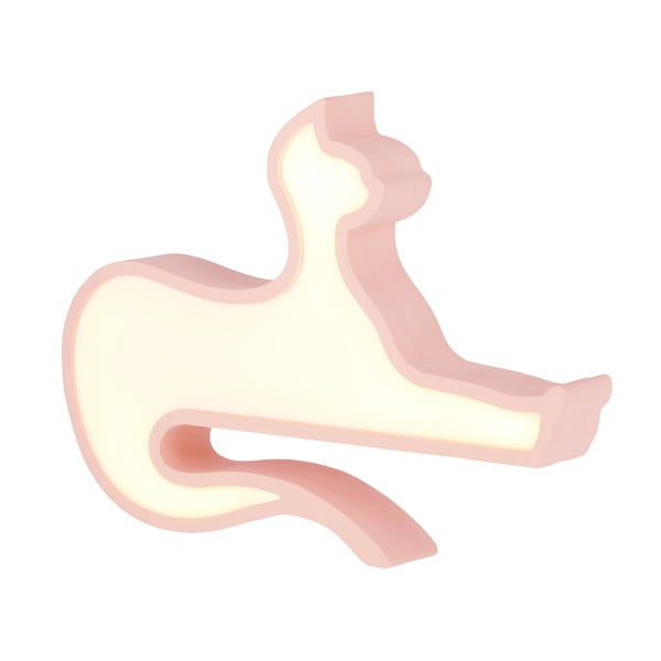 Rozā bērnu lampa Cat – Candellux Lighting-image-1