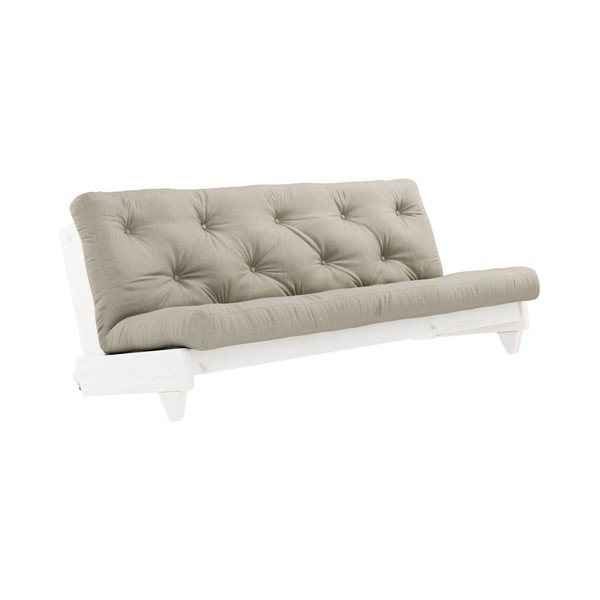 Izvelkamais dīvāns Karup Design Fresh White/Linen Beige-image-3