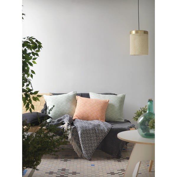 Piparmētru zaļa spilvendrāna Euromant Agave, 45 x 45 cm-image-1