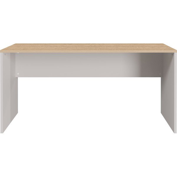 Darba galds ar ozolkoka imitācijas galda virsmu 79x158 cm Lissabon – Germania-image-1