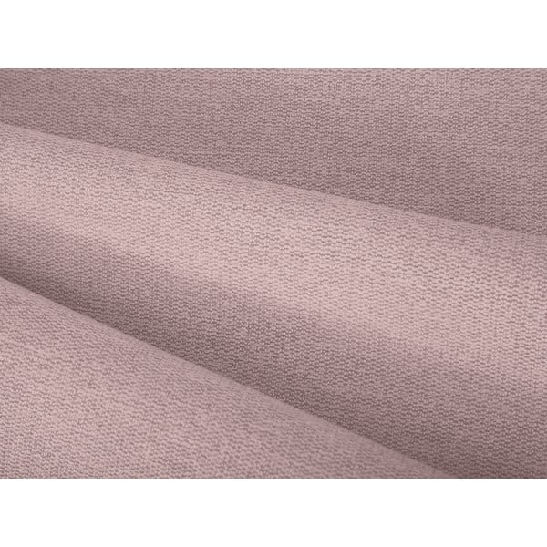 Gaiši rozā polsterēta divvietīga gulta ar veļas kasti un redelēm 180x200 cm Casey – Mazzini Beds-image-1