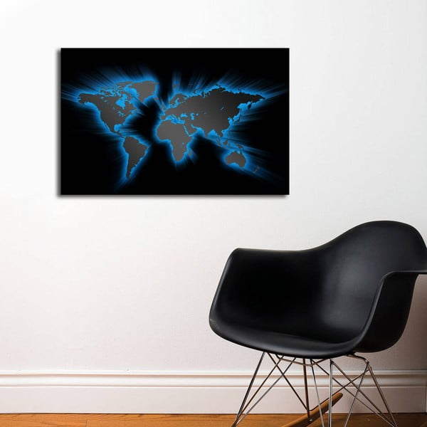 Izgaismota glezna Oliver, 70 x 45 cm-image-1