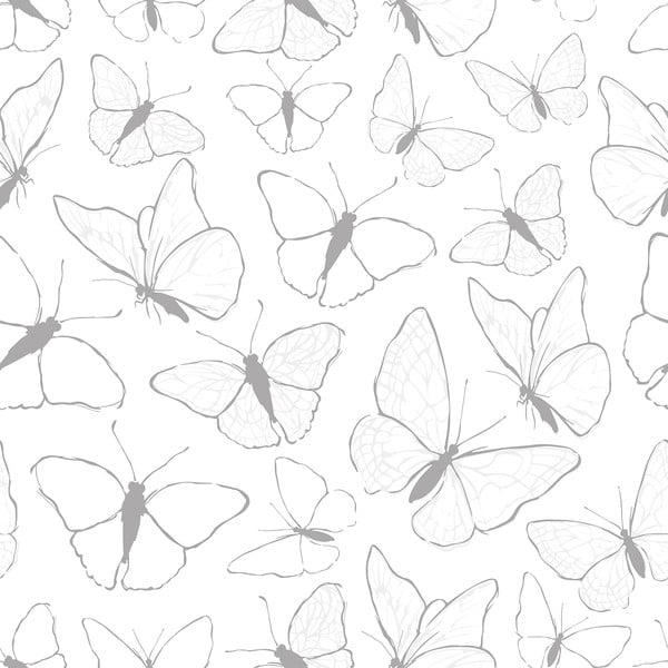 Bērnu tapetes 10 m x 50 cm Butterflies – Lilipinso