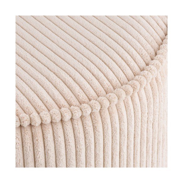 Bēšs velveta pufs Taupo – House Nordic-image-3