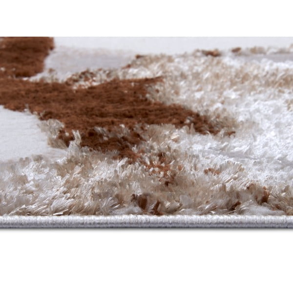 Brūns paklājs 67x120 cm Shine Floral – Hanse Home-image-2