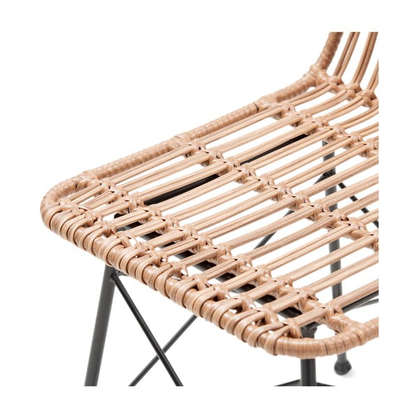 2 pīto dārza krēslu komplekts no rotangpalmas Bonami Essentials Gabriela-image-4