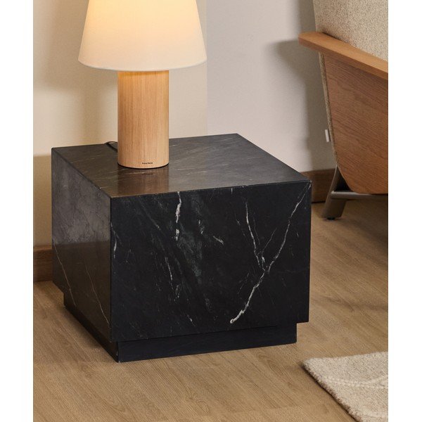 Marmora sānu galdiņš 50x50 cm Sorein – Kave Home-image-3