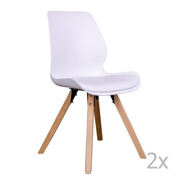 2 baltu krēslu komplekts House Nordic Rana