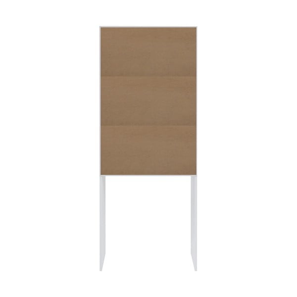 Balts/dabīga toņa skapītis virs veļas mašīnas ar ozolkoka imitāciju 64x177 cm Wave – TemaHome-image-4