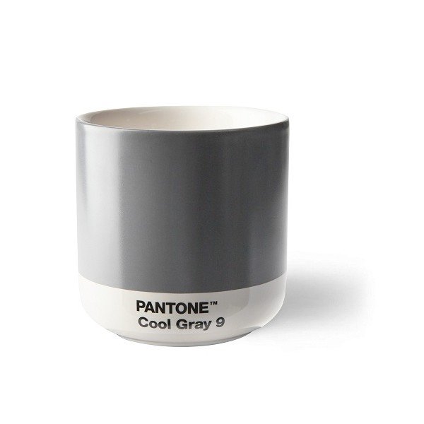 Tumši pelēka keramikas krūze 175 ml Cortado Coold Gray 9 – Pantone