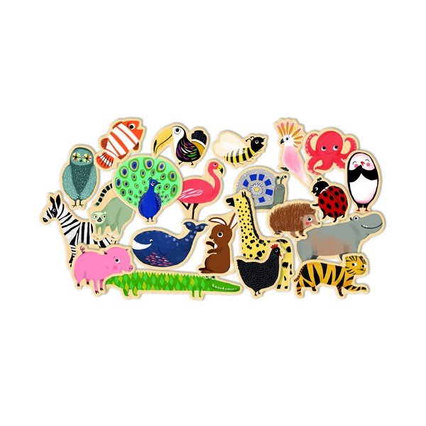 Magnēti bērniem Djeco Zoo animals-image-2