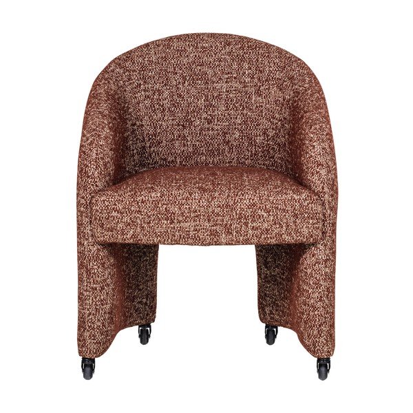 Terakotas oranžs polsterēts biroja krēsls Cordo – WOOOD-image-2