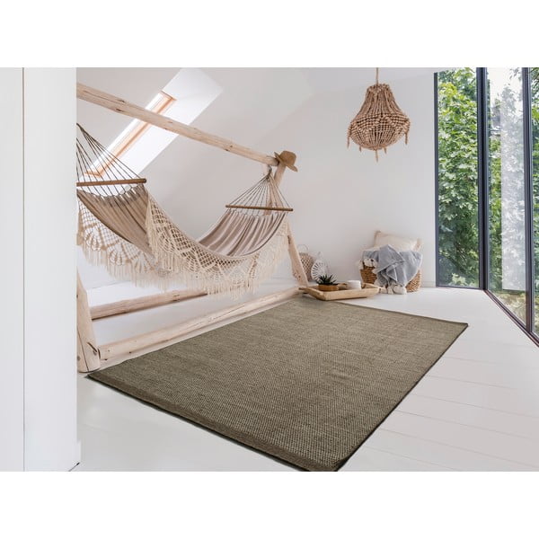 Brūns vilnas paklājs Universal Kiran Liso, 160 x 230 cm-image-1