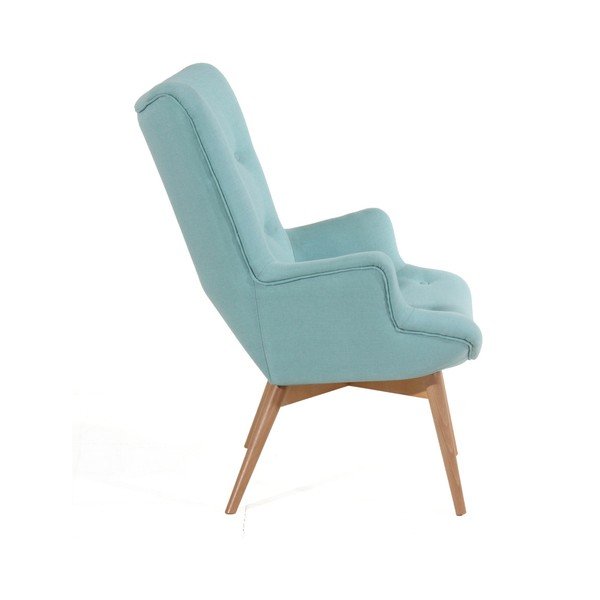 Tirkīzzils atpūtas krēsls Max Winzer Aiko-image-4