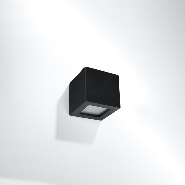Melna sienas lampa Leo – Sollux-image-2