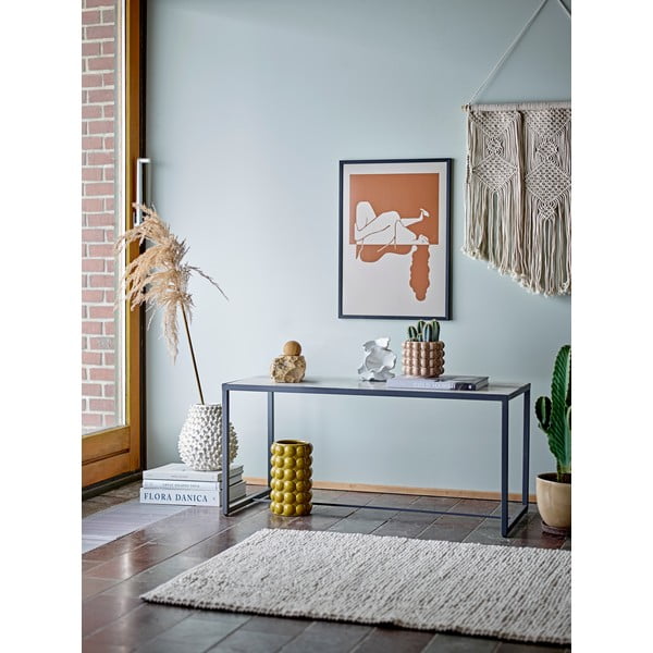 Krēmkrāsas māla rokām darināta vāze Spikey – Bloomingville-image-4