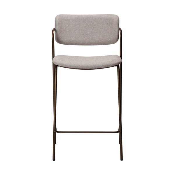 Pelēks bāra krēsls (sēdekļa augstums 67,5 cm) Zed – DAN-FORM Denmark-image-2