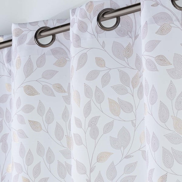 Balts aizkars 140x280 cm Duchesse – douceur d'intérieur-image-2