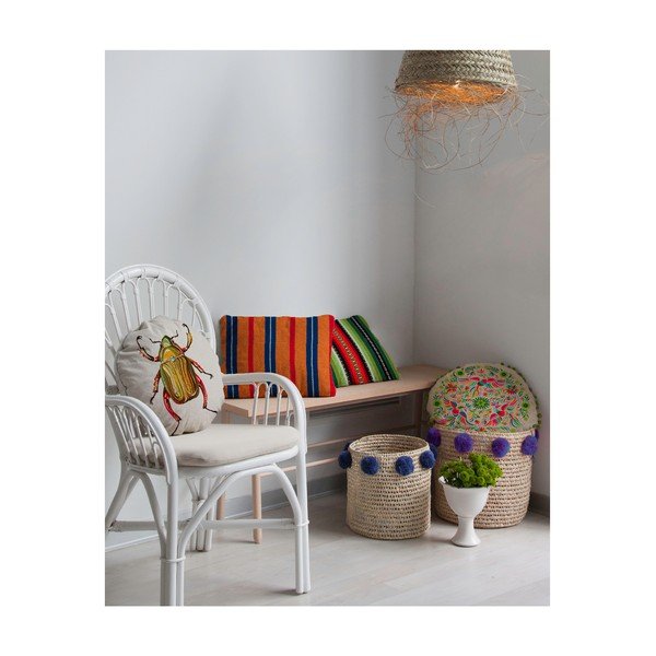 Abpusējs spilvens Madre Selva Tierra Bella, ⌀ 45 cm-image-4