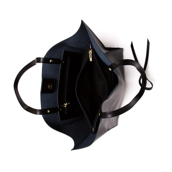 Ādas rokassoma Mangotti 388 Nero-image-3