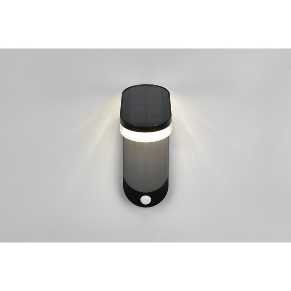 LED sienas āra gaismeklis ar saules baterijām (augstums 26 cm) Lagoas – Trio-image-3
