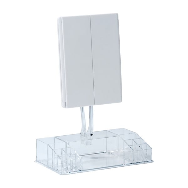 Kosmētikas spogulis ar gaismu/palielināmais (3x) 34,5x39 cm Fanano – Wenko-image-1