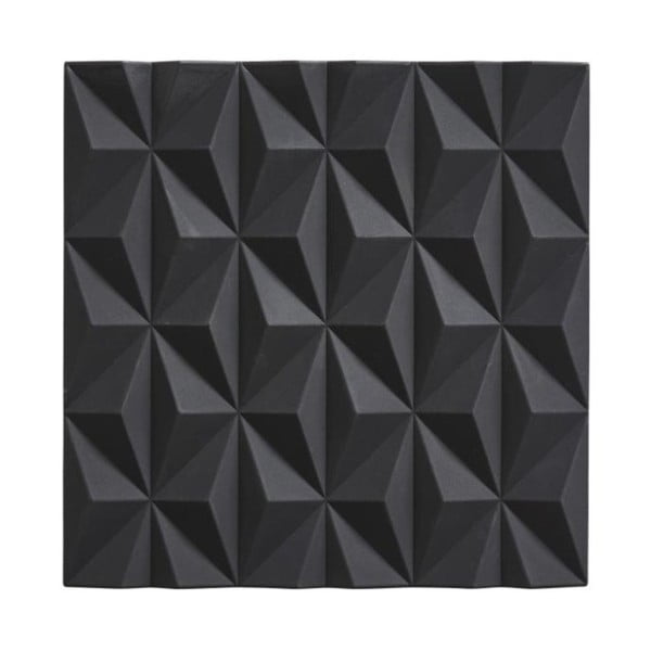 Melns silikona karstā katla paklājs Zone Origami Beak