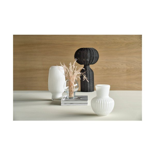 Balta stikla vāze (augstums 31,5 cm) Cuneo – Villa Collection-image-4