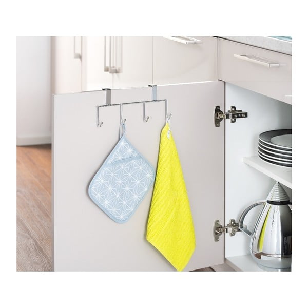 Pie durvīm karināms āķu pakaramais Wenko-image-1