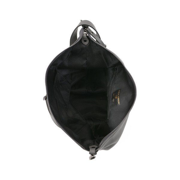 Pelēka ādas mugursoma Carla Ferreri Chic-image-3