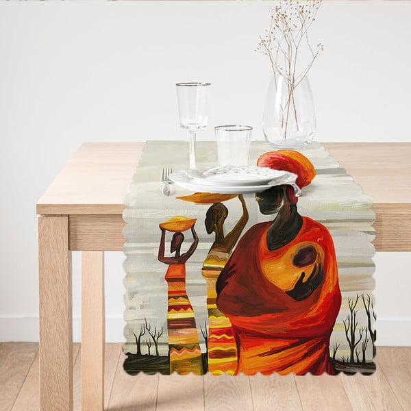 Dekoratīvais galdauts Minimalist Cushion Covers African Design, 45 x 140 cm