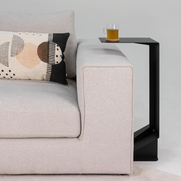 Metāla sānu galdiņš 25x35 cm Bruce – Spinder Design-image-2