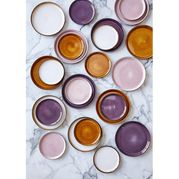 Melna/violeta akmensmasas bļodiņa Gastro Black/Purple – Bitz-image-1