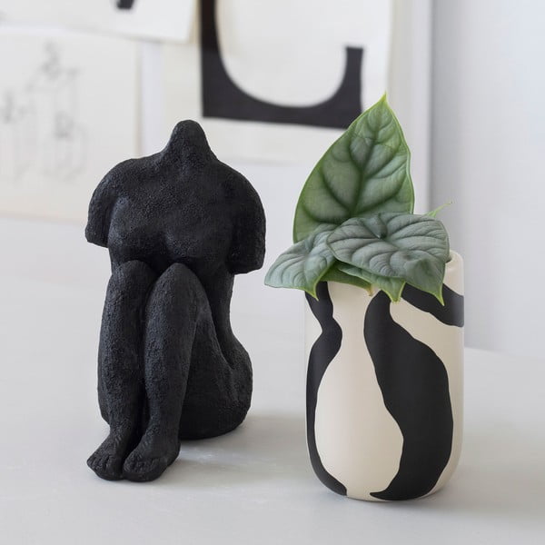 Melna/balta keramikas krūze zobu birstēm Icon – Mette Ditmer Denmark-image-4