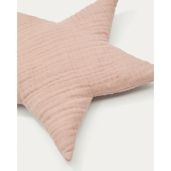 Muslīna bērnu spilvens 30x30 cm Laily – Kave Home-image-2