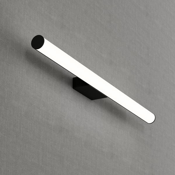 Melna sienas lampa SULION Caspio, garums 90 cm-image-1