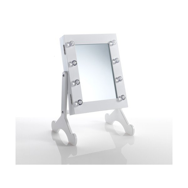 Kosmētikas spogulis ar gaismu 29x44 cm Coffer Lux LED – Tomasucci-image-3