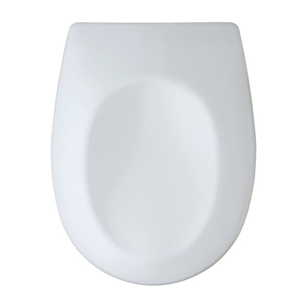 Balts tualetes poda sēdeklis ar vieglu aizvēršanu Wenko Vorno Duroplast