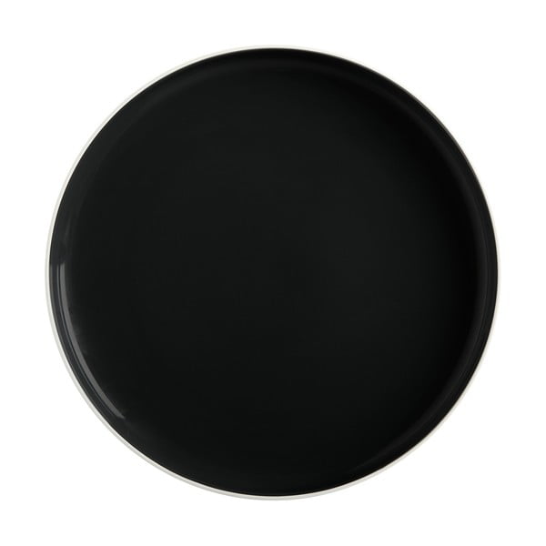 Melns porcelāna šķīvis Maxwell & Williams Tint, ø 20 cm