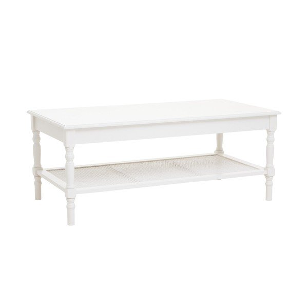 Balts žurnālgaldiņš 60x120 cm Heritage – Premier Housewares