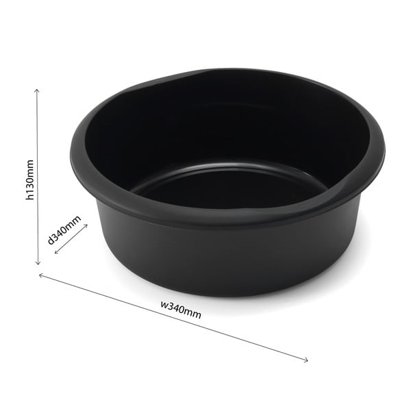 Melna mazgāšanas bļoda Addis Circular, 7,7 l-image-3