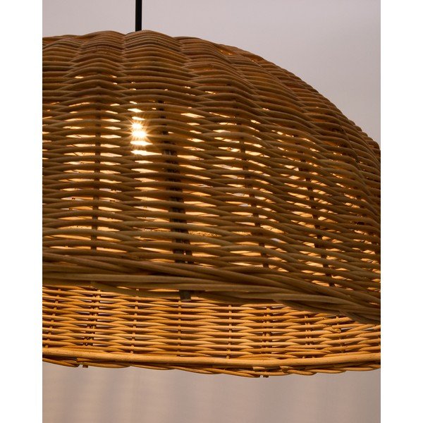 Dabīga toņa abažūrs ø 80 cm Jornets – Kave Home-image-1