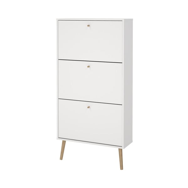 Balts atverams apavu plaukts Bodo – Tvilum-image-3