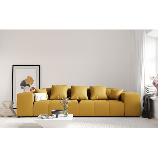 Dzeltens dīvāna modulis Rome – Cosmopolitan Design -image-1