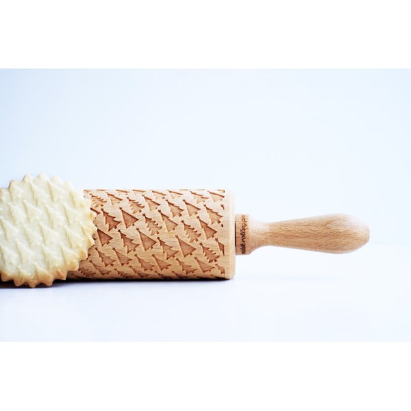 Mīklas rullis ar reljefu Valek Trees-image-1