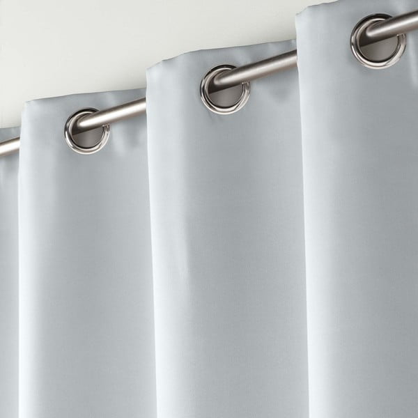 Gaiši pelēks gaismu necaurlaidīgs aizkars 135x240 cm Occult – douceur d'intérieur-image-1